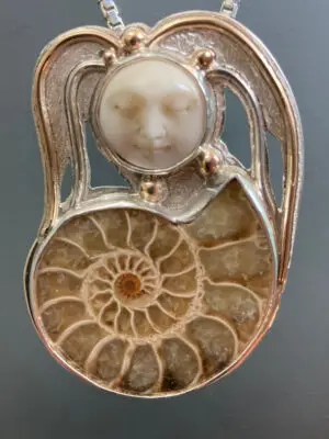 P 2181 Ammonite Fossil