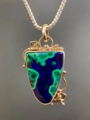 P 2177 Azurite Malachite