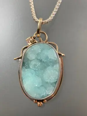 P 2165 Hemimorphite Drusy