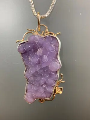 P 2120 Grape Agate  Calcedony