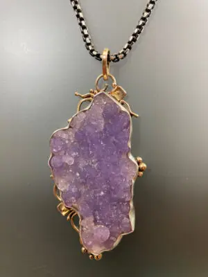 P 2121 Grape Agate  Calcedony