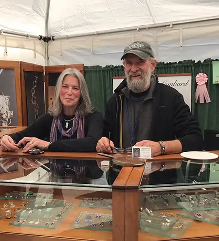 margie & bill lombard at booth 494x450